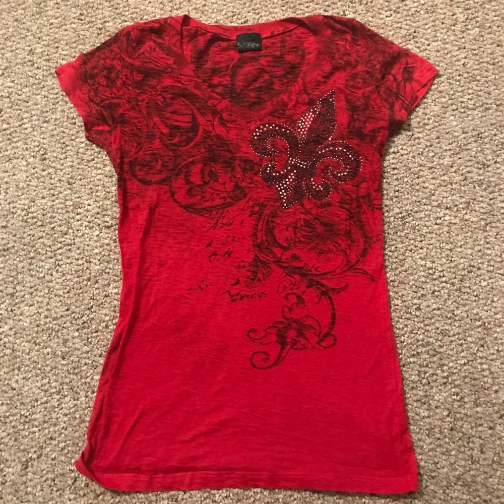 Daytrip Burnout t-shirt diamond insignia red/Black